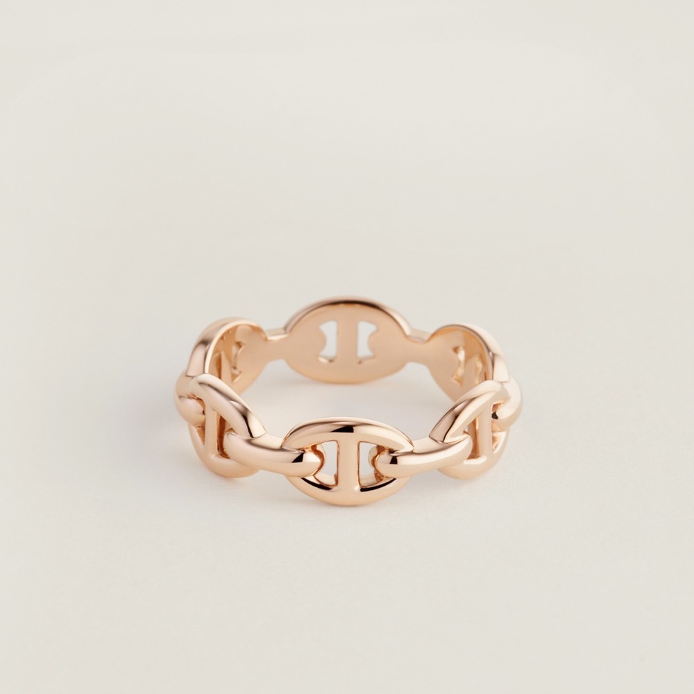 💍 New Hermes CHAINE D’Ancre Enchainee Ring💍